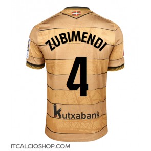 Real Sociedad Martin Zubimendi #4 Seconda Maglia 2024-25 Manica Corta